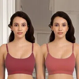 beach curve Women Pack of 2 Non-Padded Non-Wired Bras-picture-23