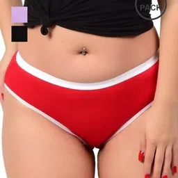 gialon Pack of 3 Cotton Briefs image 1