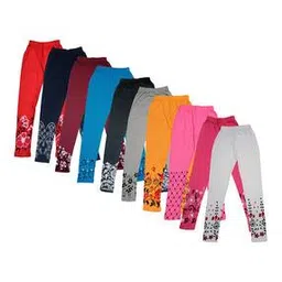 indiweaves Pack of 10 Floral Print Leggings-picture-30