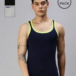 onn Pack of 3 Men Sleeveless Vest-picture-33