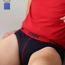 Pack of 2 Briefs with Elasticated Waist-image-0