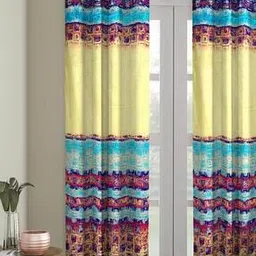 romee Printed 7 ft Door Curtain-picture-33