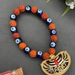 digital dress room Rudraksha Evil Eye Bracelet-picture-47