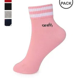 one8 Pack of 5 Women Ankle-Length Socks image 1