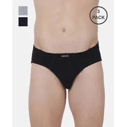 levi's Pack of 3 Cotton Briefs with Elasticated Waistband-picture-11