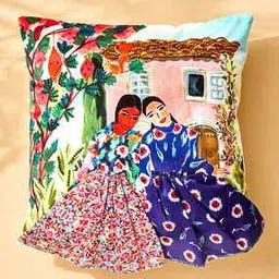 home centre Embellished Filled Cushion 15" x 15"-picture-16