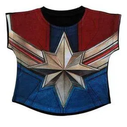 captain marvel Graphic Print Top-picture-22
