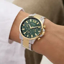 guess Men Round Dial Analog Watch image 1