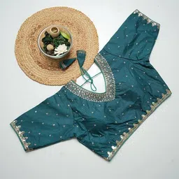 kalapati Women Embellished Back-Open Blouse image 1