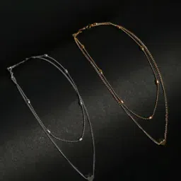 jewels galaxy Set of 2 Layered Necklaces-picture-12