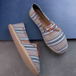 styli Men Summer Stripe Canvas Slip on Espadrilles-picture-23