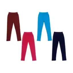 indiweaves Pack of 4 Leggings with Elasticated Waistband-picture-10