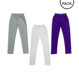 indiweaves Pack of 3 Basic Leggings-picture-35