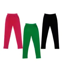 indiweaves Pack of 3 Basic Leggings-picture-28