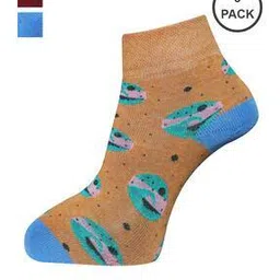 dollar socks Pack of 3 Ankle-Length Socks-picture-28