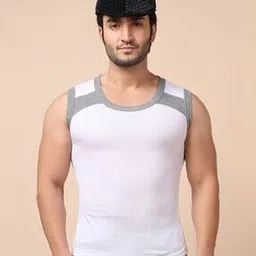 dollar bigboss Men Ribbed Combed Cotton Sleeveless Vest-picture-50