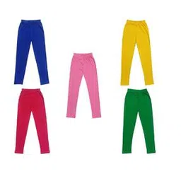 indiweaves Pack of 5 Full-Length Leggings-picture-31