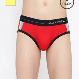 la intimo Pack of 2 Men Briefs with Elasticated Waist-picture-18