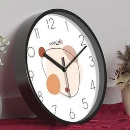 random Geometric Print Dial Wall Clock-picture-10