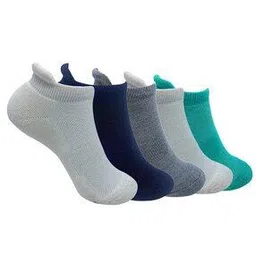 mint & oak Pack of 5 Ankle-Length Socks-picture-32