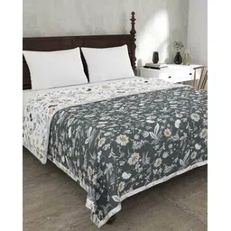 jaipur fabric Floral Print Reversible Double-Size Comforter-picture-18