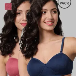 samvar Pack of 2 Non-Padded Non-Wired Bra image 1