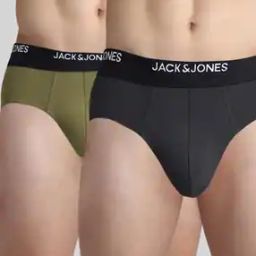 jack & jones Pack of 2 Men Briefs with Logo Waistband-picture-25
