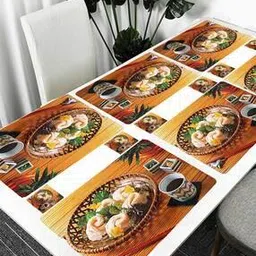 cread craft Set of 12 Printed Placemats & Tea Coasters-picture-16