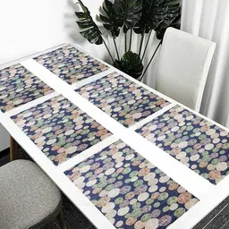 cread craft Dining Table Mat Placemats Set Of 6 image 1