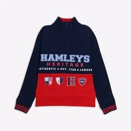 h by hamleys Logo Print High-Neck Sweatshirt-picture-31
