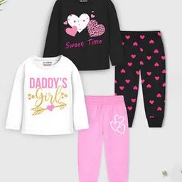 trampoline Pack of 2 Printed Night Suits-picture-51