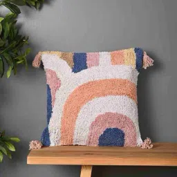 say Cotton Truffted Cushion Cover image 1