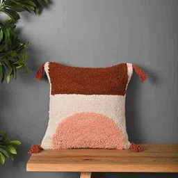 say Truffted Cotton Cushion Cover image 1