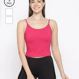 la intimo WomenPack of 3 Cut and Sew Seam Camisole-picture-14