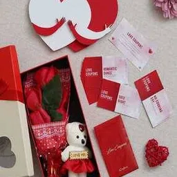 ecraftindia 3 Pcs Valentine's Day Gift Set-picture-16