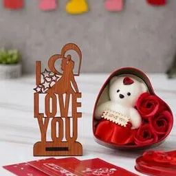 ecraftindia 3 Pcs Valentine Gift Set-picture-26