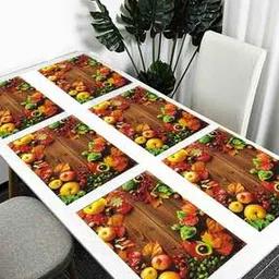 revexo Set of 6 Graphic Print Placemats-picture-14