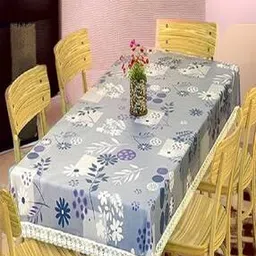 cread craft Floral Print 4-seater Table Cover 40" x 60"-picture-14