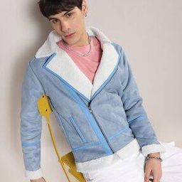 campus sutra Men Colourblock Bomber Jacket-picture-6