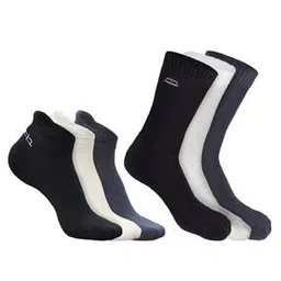 heelium Men Pack of 6 Ankle-Length Socks with Ribbed Hem-picture-44