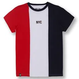 3pin Colourblock Round-Neck T-Shirt-picture-11