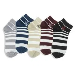 woxen Pack of 5 Ankle-Length Socks-picture-21