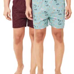 urban scottish Pack of 2 Printed Boxers-picture-11