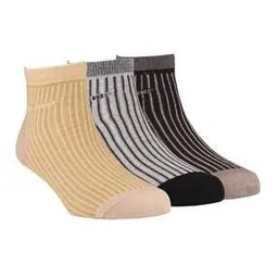 red chief Pack of 3 Men Striped Ankle-Length Socks-picture-15