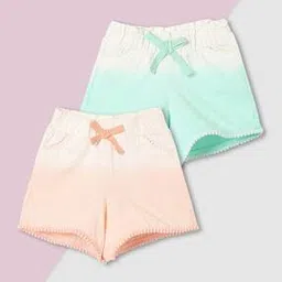 max Girls Ombre Shorts - Pack of 2-picture-37