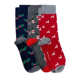 mint & oak Pack of 3 Ankle-Length Socks-picture-11