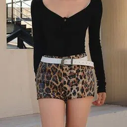 lulu & sky High Rise Slip On Shorts-picture-18