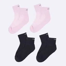 air garb Men Pack of 4 Typographic Print Ankle-Length Socks-picture-12