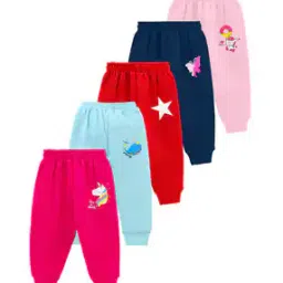 kuchipoo Pack of 5 Printed Pyjamas with Elasticated Waistband-picture-15