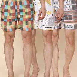urban scottish Pack of 3 Men Printed Boxers-picture-13